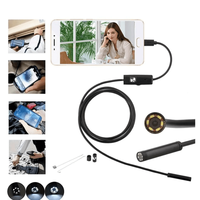 CobraCam 5.0 ™ Câmera Sonda Endoscópica à prova d'água Foto Inspeção