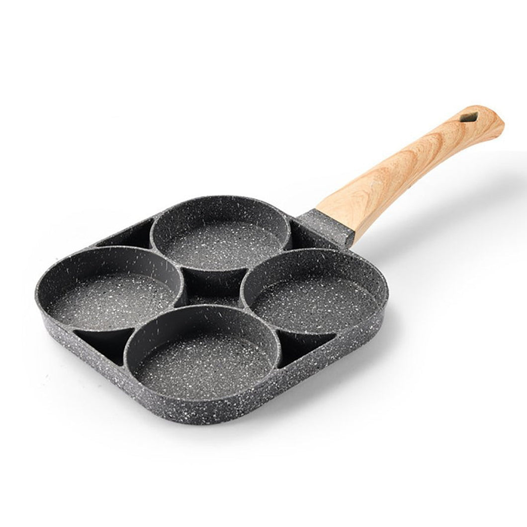 Frigideira 4 Furos Antiaderente  Lanches e Porções Rápidas