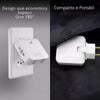 Adaptador de Tomada Articulado Com Entrada Usb-c e 4 Portas - Praticidade e Conectividade
