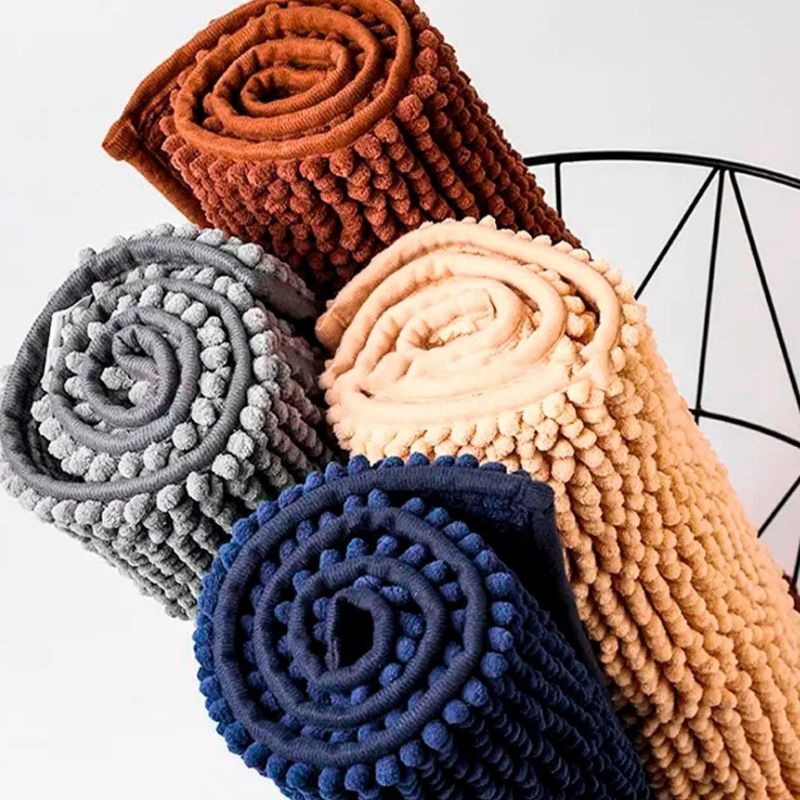 Tapete Macarrão Com Bolinhas Antiderrapante – Maciez, Absorção e Durabilidade