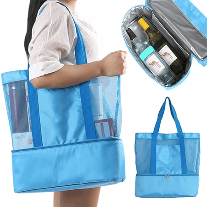 Bolsa de Praia/Piscina/Piquenique com Compartimento Térmico