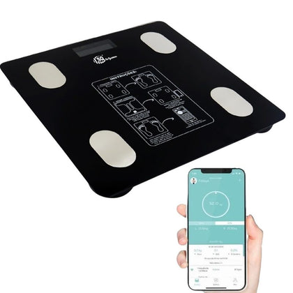 Balança Corporal Inteligente Com Bioimpedância e Conexão Bluetooth – Controle Total da Sua Saúde