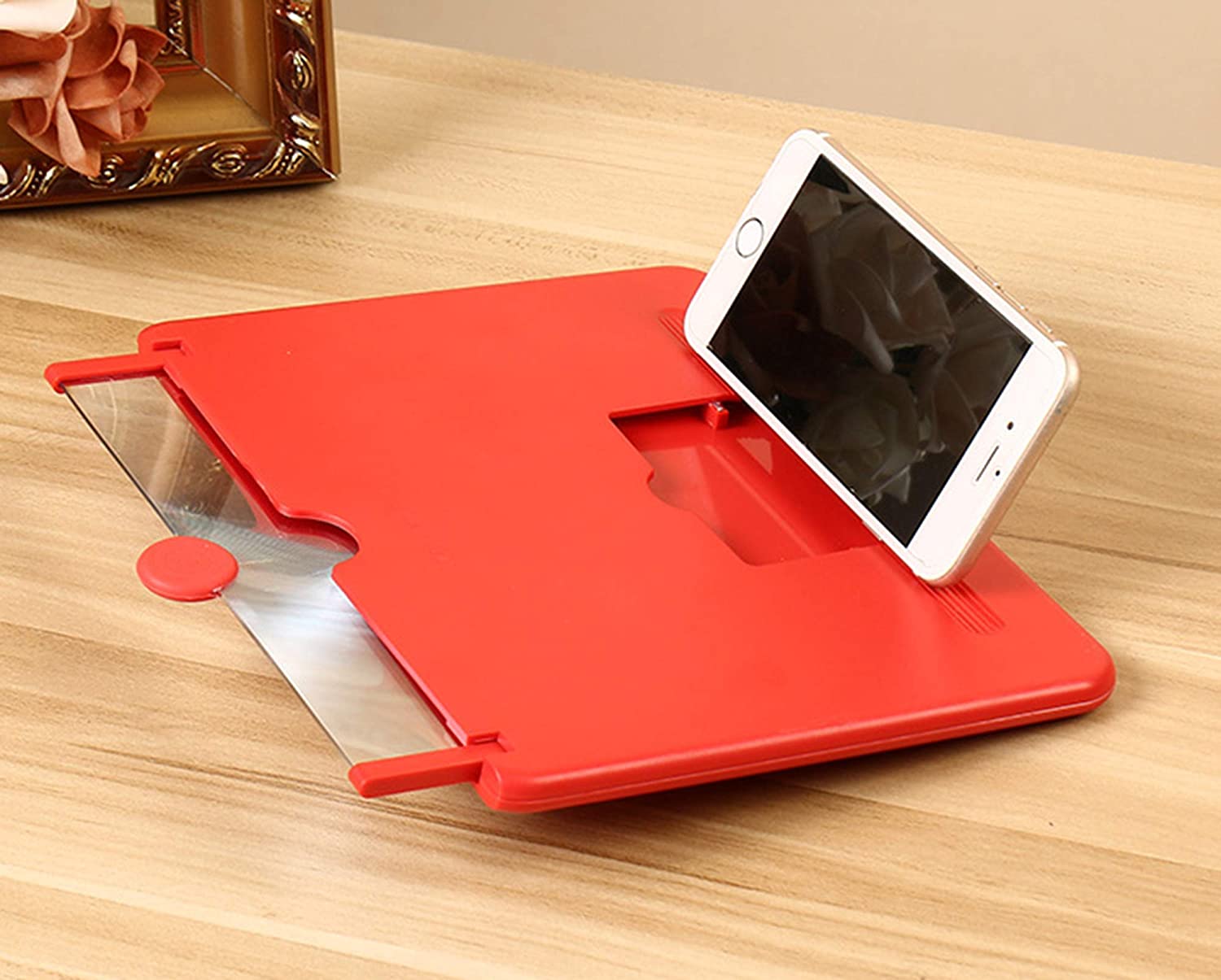 Suporte Amplificador de Imagem da Tela do Celular Zoom Lupa 3D