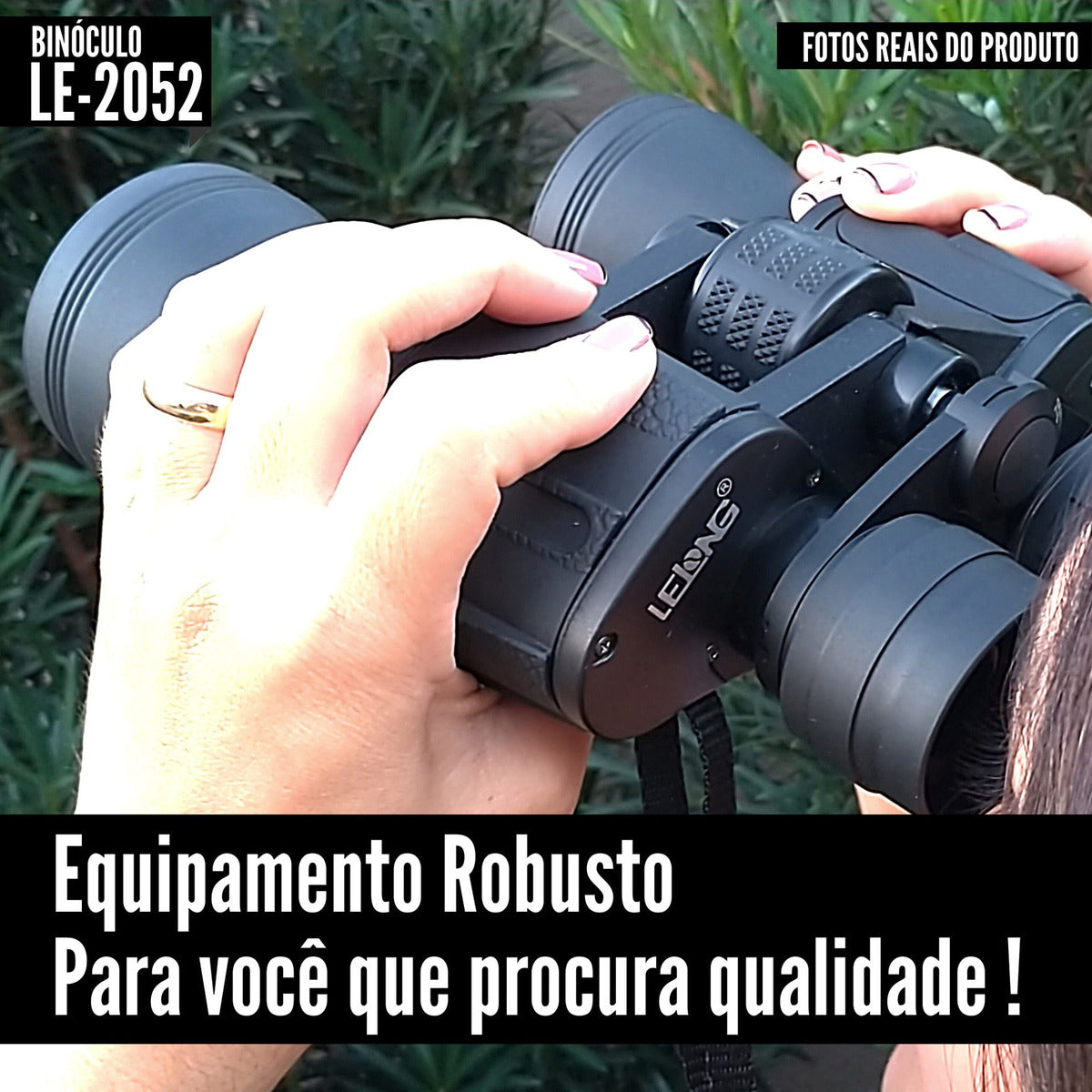 Binoculo Profissional Lelong 20x50 Longo Alcance Proteção UV