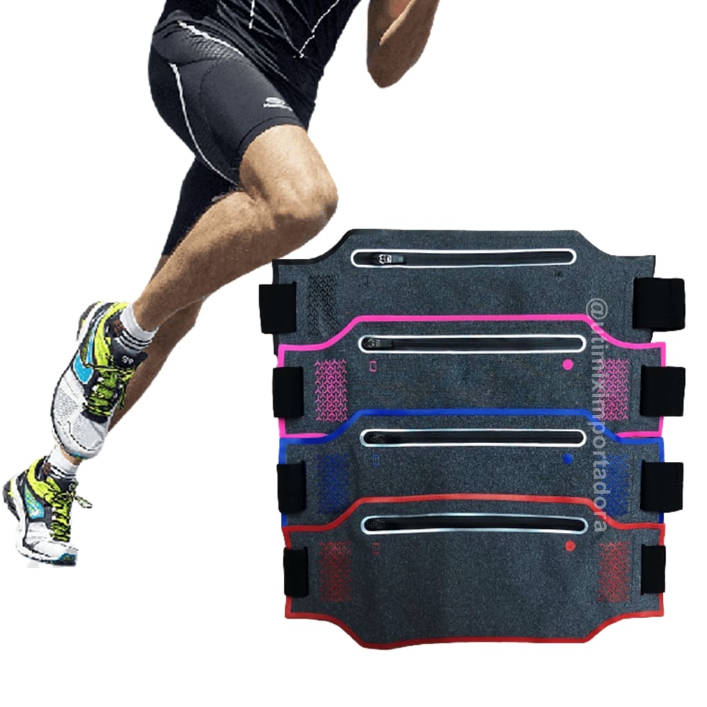 Pochete Esportiva Ultra Slim – Para Celular, Cartão e Chaves