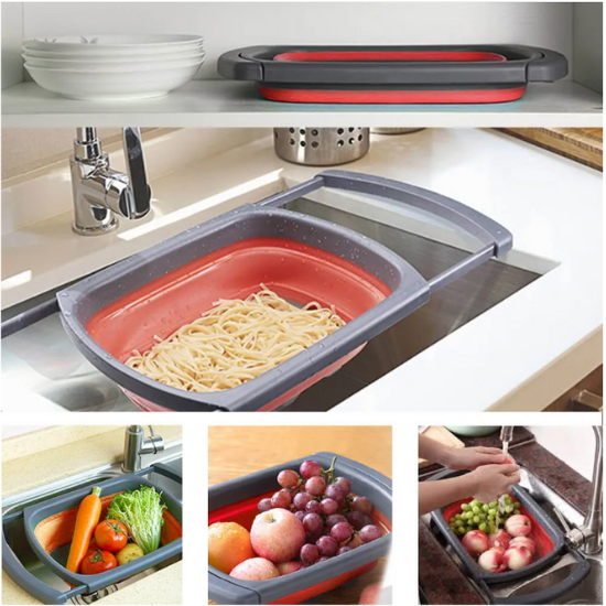 Escorredor Silicone Retrátil SoftMold