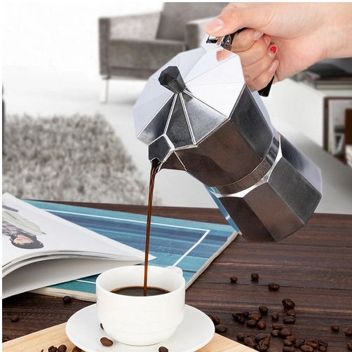 Cafeteira Italiana de Alumínio para 9 Xícaras Linha Premium