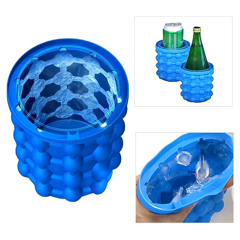 Gelo Fast Silicone Baldinho até 120 cubinhos
