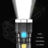 Lanterna Led USB 4 Núcleos à Prova D’água  Potente Recarregável