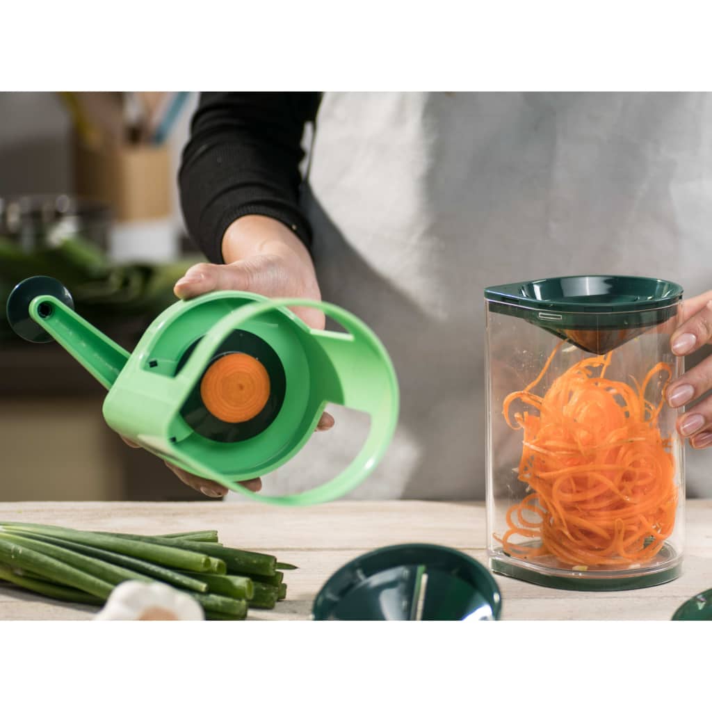 SpiralChef - Processador Manual De Alimentos Manivela Legumes e Verduras -