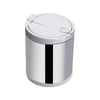 Lixeira para Pia Inox Tampa clicar Branca 2,5 Lt - Clica e Abre