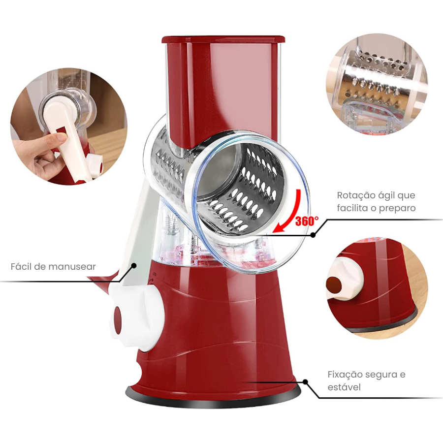 Slicer Power Cortador, Ralador e picador de Legumes