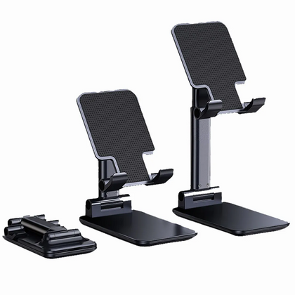 Suporte Black Celular de Mesa Retrátil Móvel Tablet iPad Premium