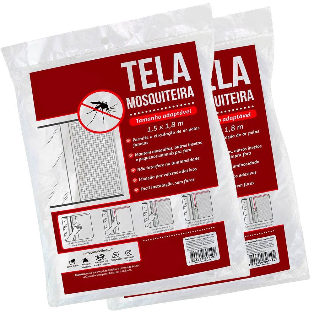 Tela Mosquiteira Anti-insetos Mosquitos Janela 150x180 cm Casa Praia ou Campo