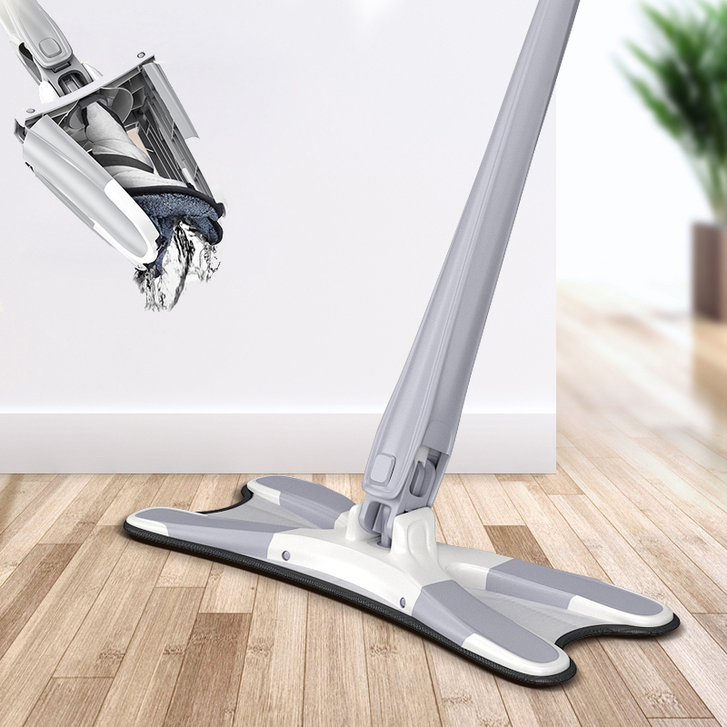 Mop X Microfibra Esfregão Autodrenante 360º