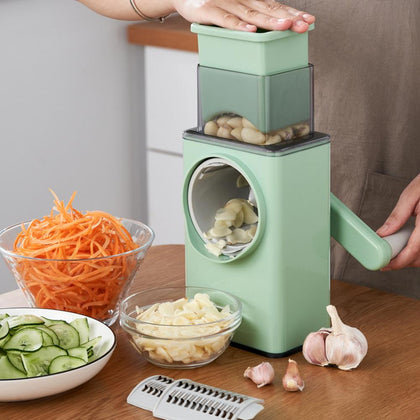 SquarePro Multifuncional Cortador Ralador Fatiador de Legumes, Vegetais e Queijos