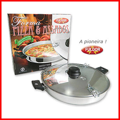 Forma Para Pizza Fulgor Aluminio