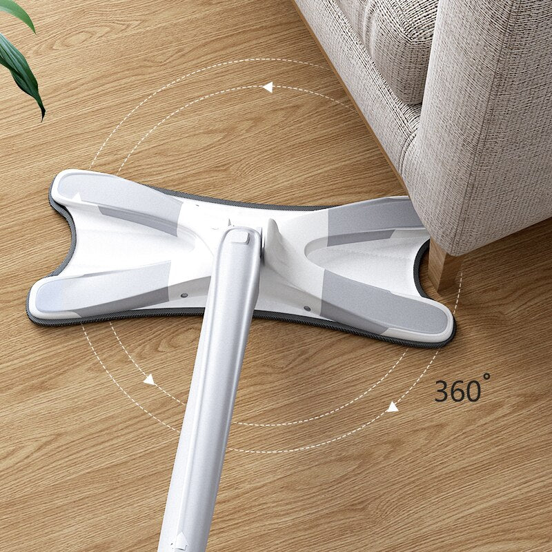 Mop X Microfibra Esfregão Autodrenante 360º