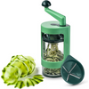 SpiralChef - Processador Manual De Alimentos Manivela Legumes e Verduras -