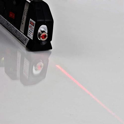 Nível Laser Horizontal Vertical Trena Prumo com  Luz Laser