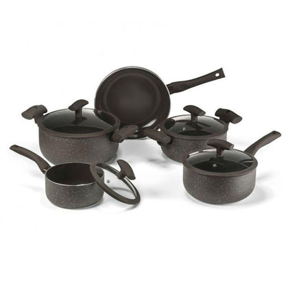 Conjunto Panela 5pc Marrom - Mundial