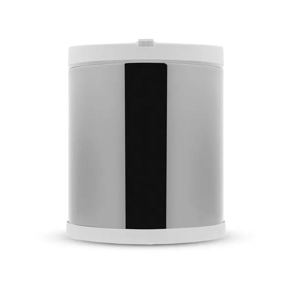 Lixeira para Pia Inox Tampa clicar Branca 2,5 Lt - Clica e Abre