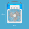 Mini Climatizador Portátil de Ar com Reservatório para Água e Gelo (Spray de Água)