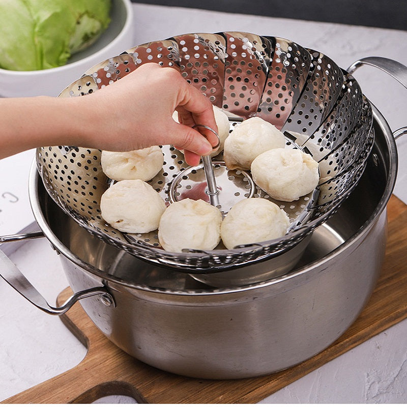 Vaporizador de Alimentos Aço Inox 28cm