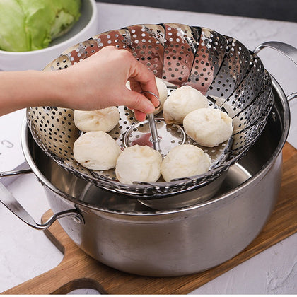 Vaporizador de Alimentos Aço Inox 28cm