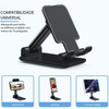 Suporte Black Celular de Mesa Retrátil Móvel Tablet iPad Premium