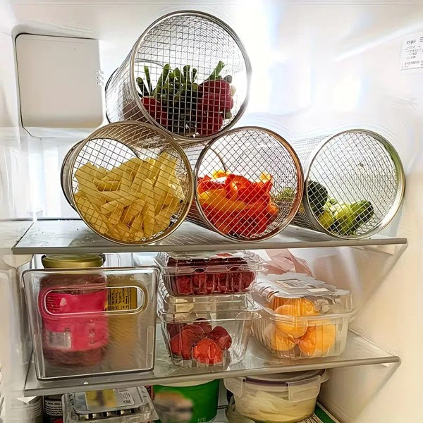 Grelha Tambor Giratório para Carnes, Legumes e Pão de Alho