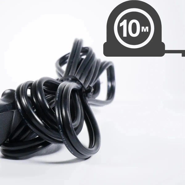 Extensão Elétrica Bivolt 10 metros com 3 Tomadas