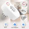 Tomada Inteligente Wi-Fi 110V-220V com Alexa e Google Home para Automação Residencial