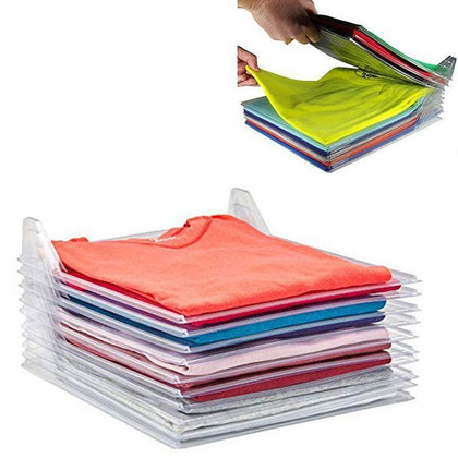 Organizador de Camisetas Arquivo Com 10 Divisórias – Gavetas e Viagens