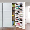 OrganiEase - Sapateira Vertical para Parede ou Porta 36 pares