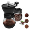 Moedor de Café Ajustável com Pote de Vidro Reserva de Brinde