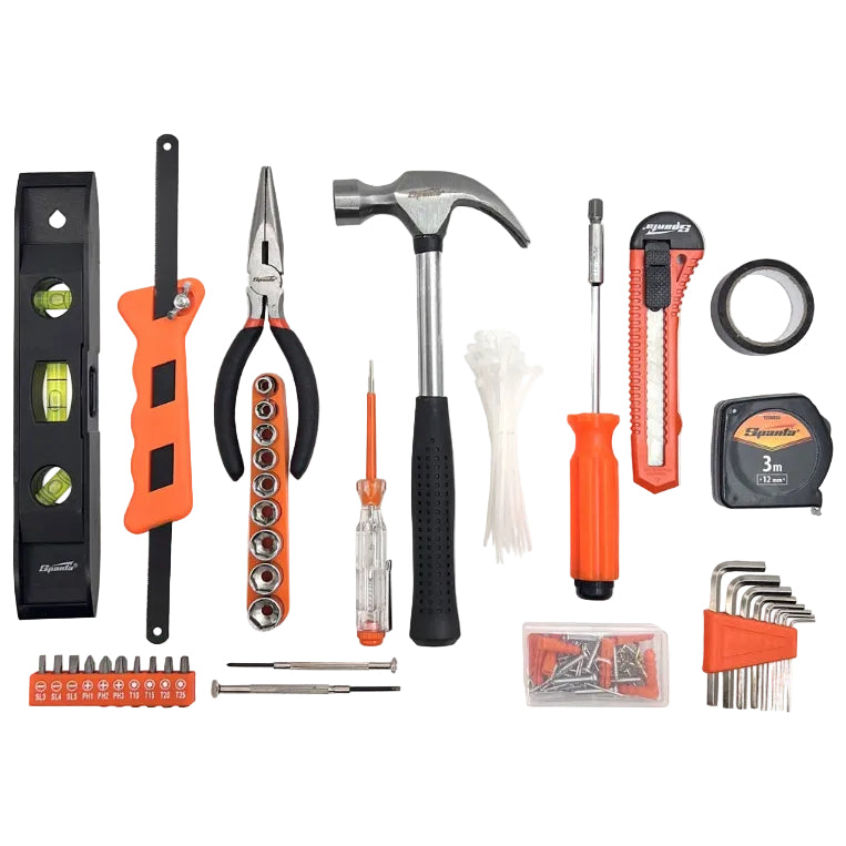 Jogo de Ferramentas 165 Peças Maleta Resistente Completa uso profissional - Oferta Imperdível