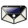 Luminária Solar Parede 100 Led´s Sensor Presença com 3 Funções