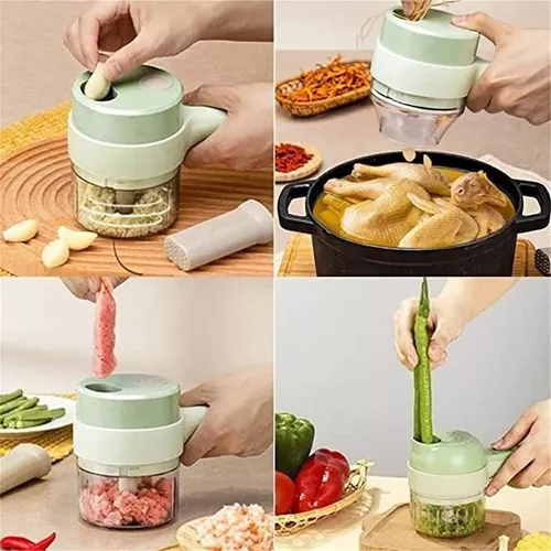 SpinSlice Pro - Super Processador Elétrico Cortador e Fatiador de Alimentos