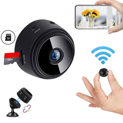 [Promoção] - Mini Câmera Espiã Wifi com Sensor e Visão Noturna