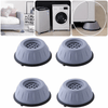 [4 unidades] Base Niveladora Amortecedora Anti-Vibração para Eletrodomésticos e Móveis Universal