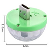 [2 Unidades] - Bola Maluca Mini Strobo USB para Celular Balada Decoração Carro