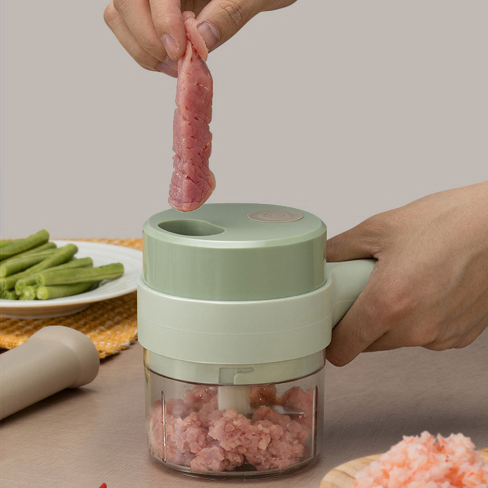 SpinSlice Pro - Super Processador Elétrico Cortador e Fatiador de Alimentos
