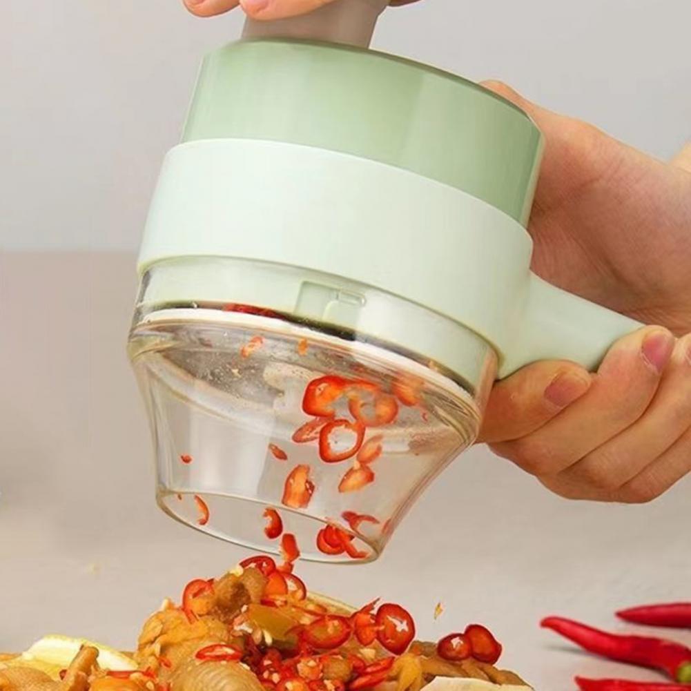 SpinSlice Pro - Super Processador Elétrico Cortador e Fatiador de Alimentos